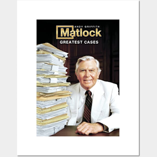 Andy Actor Griffith Ben TV Matlock Greatest Wall Art by davidhedrick